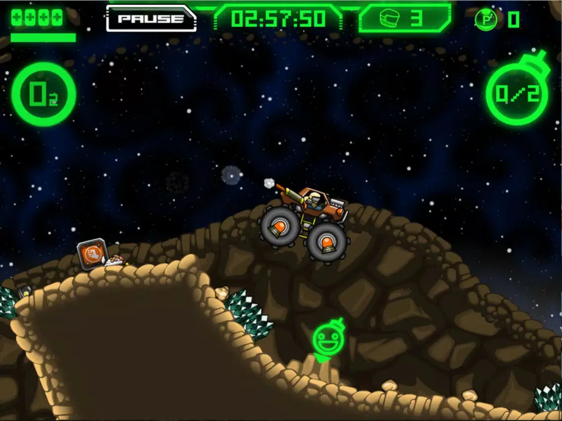 Tangkapan skrin Atomic Super Lander iPad 