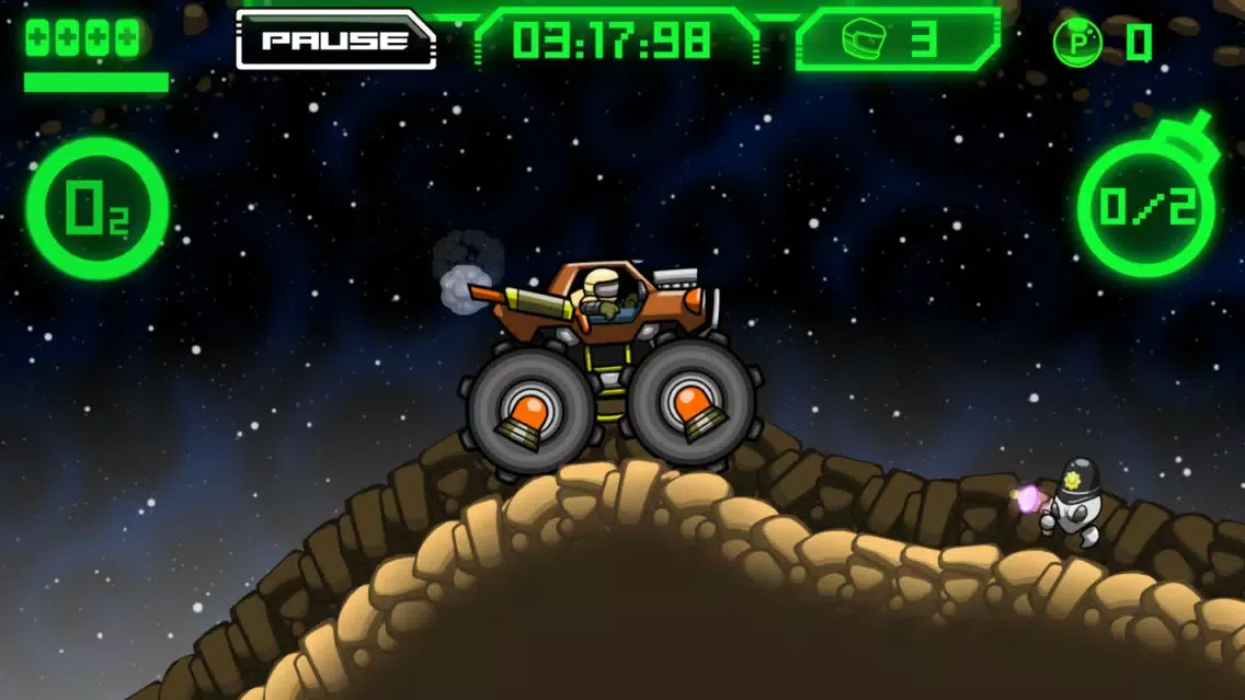 Tangkapan skrin Atomic Super Lander