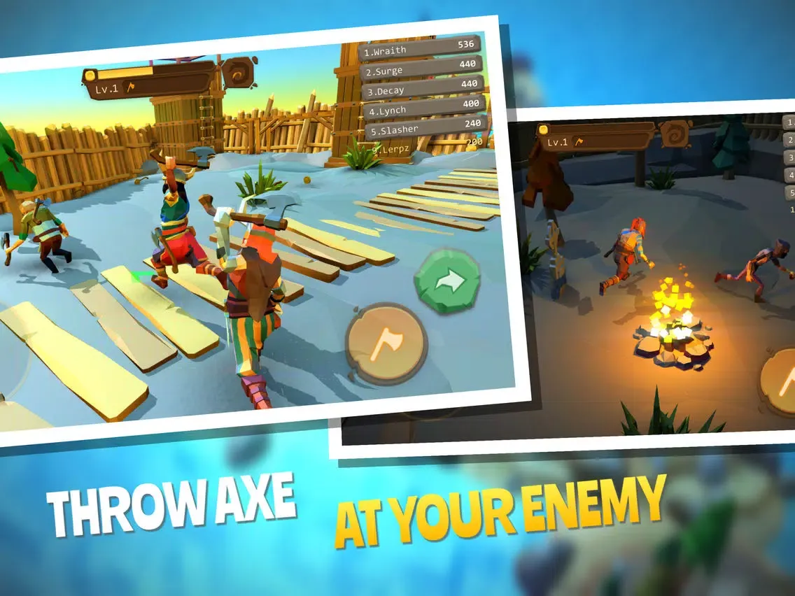 Screenshot di AXE.IO iPad 