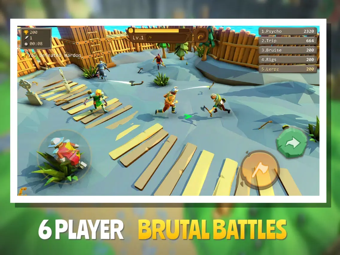 Screenshot di AXE.IO iPad 