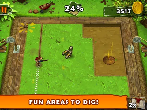 Dig! iPad  Screenshots