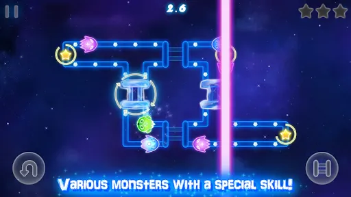 Glow Monsters - Maze survival应用截图