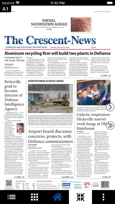 تصاویر Crescent-News eEdition