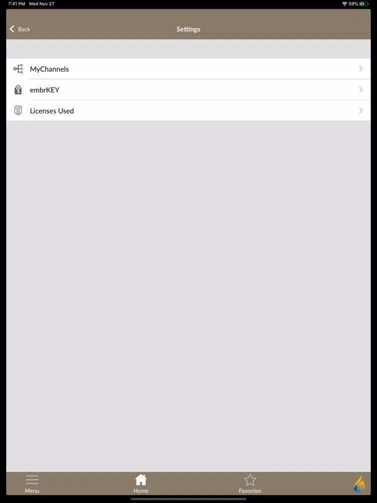 GA DCA EVENTS iPad  Screenshots