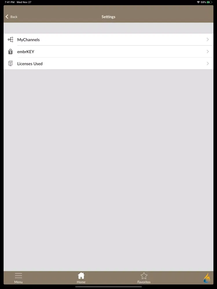 GA DCA EVENTS iPad  স্ক্রিনশট