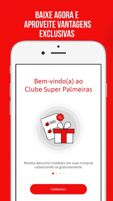 Capturas de tela do Clube Super Palmeiras
