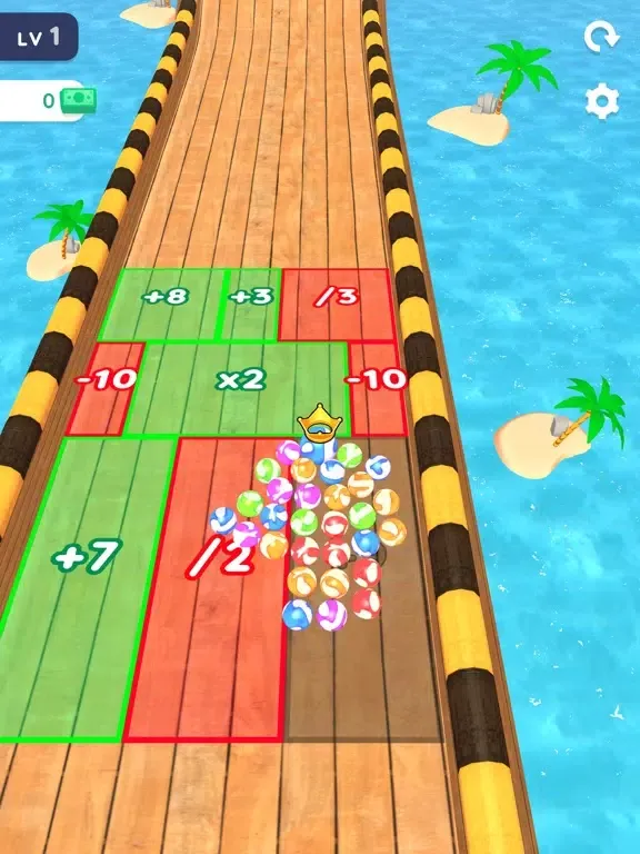 Capturas de tela do King Ball! iPad 