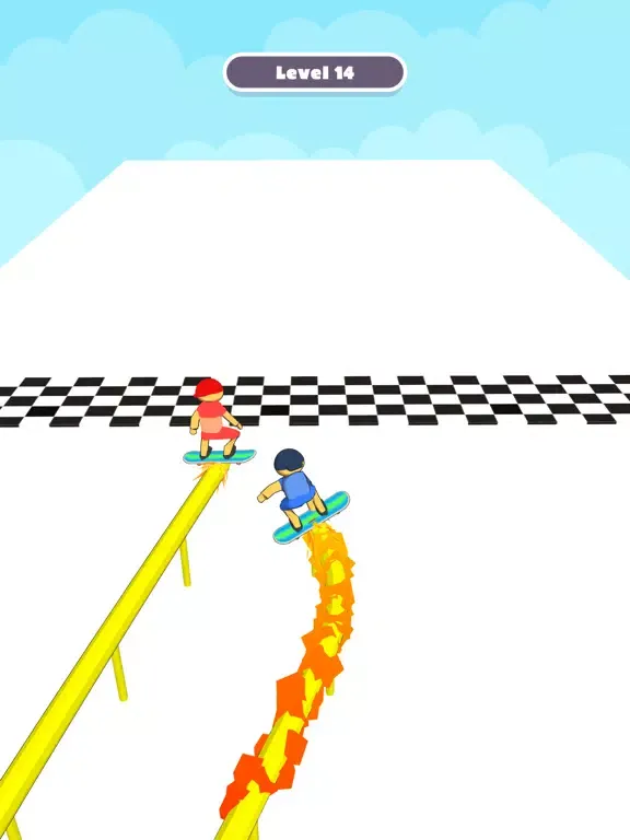 Skate Racing 3D iPad  스크린샷
