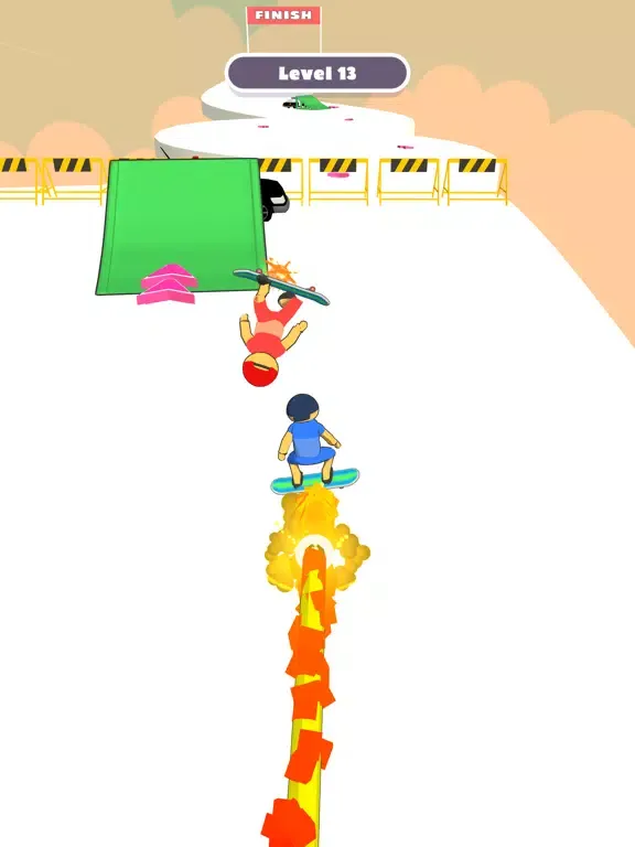 Skate Racing 3D iPad  스크린샷