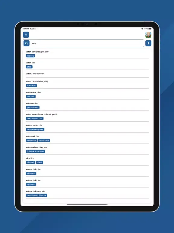 Dr. Lexikon iPad  스크린샷