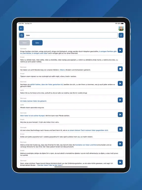 Dr. Lexikon iPad  스크린샷