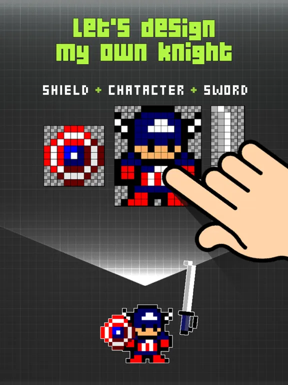 Draw! Knight (RPG) iPad  Screenshots