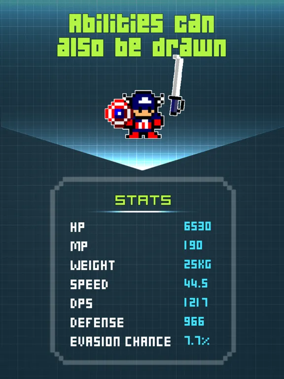 Draw! Knight (RPG) iPad  Screenshots