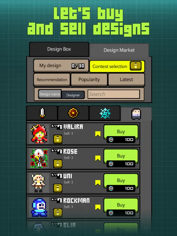 Draw! Knight (RPG) iPad  Screenshots