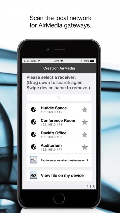 Crestron AirMedia for AM-100应用截图