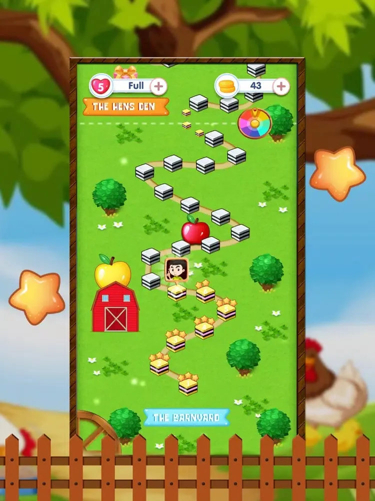 Скриншоты Barnyard Animals - Match 3 iPad 