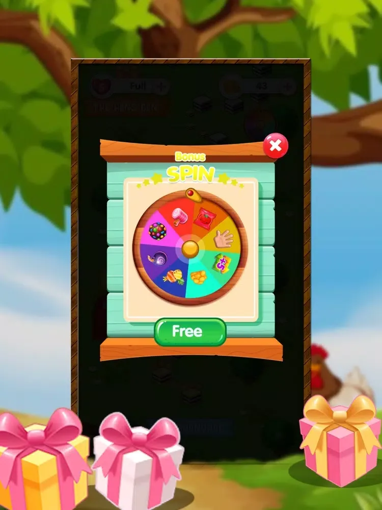Скриншоты Barnyard Animals - Match 3 iPad 