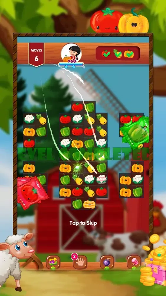 Скриншоты Barnyard Animals - Match 3