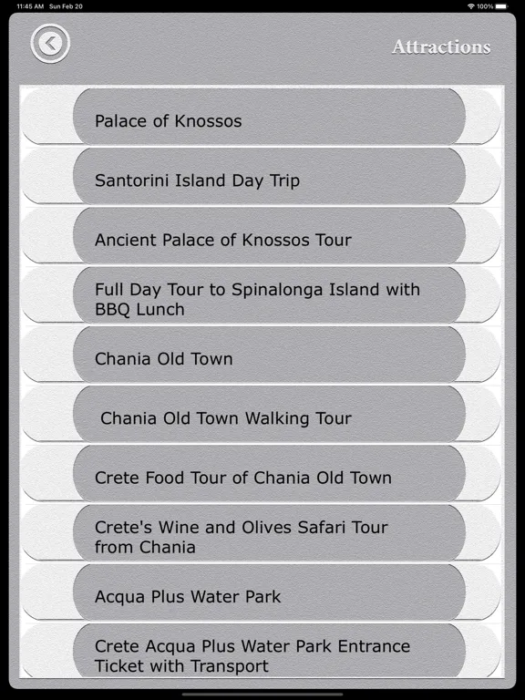 Скриншоты Crete Island - Tourism iPad 