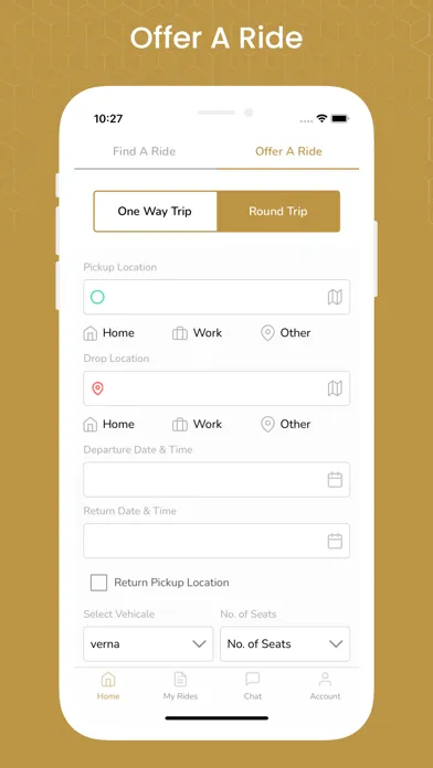 Captures d'écran de CrewCare RideShare