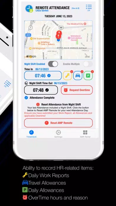 AMP Remote Screenshots
