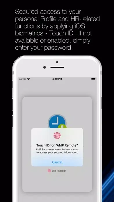Screenshot di AMP Remote