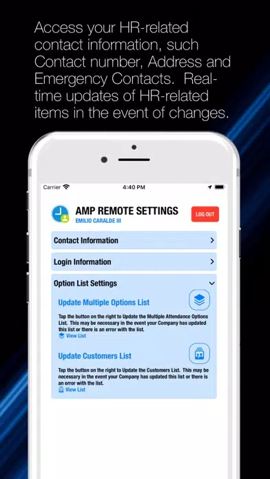 AMP Remote Screenshots