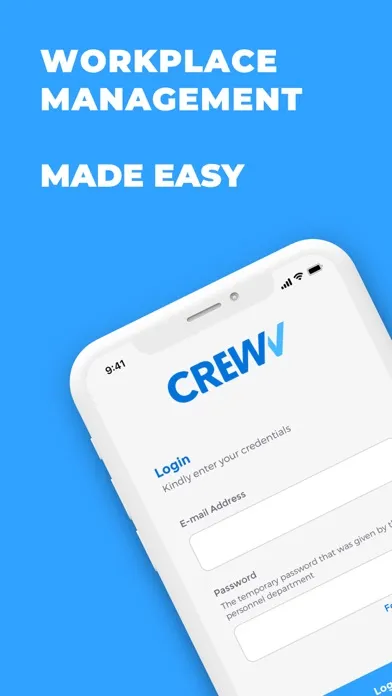 Ảnh chụp màn hình của Crew HR & Workplace Management