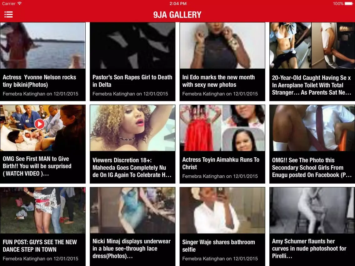 9ja Gallery iPad  स्क्रीनशॉट