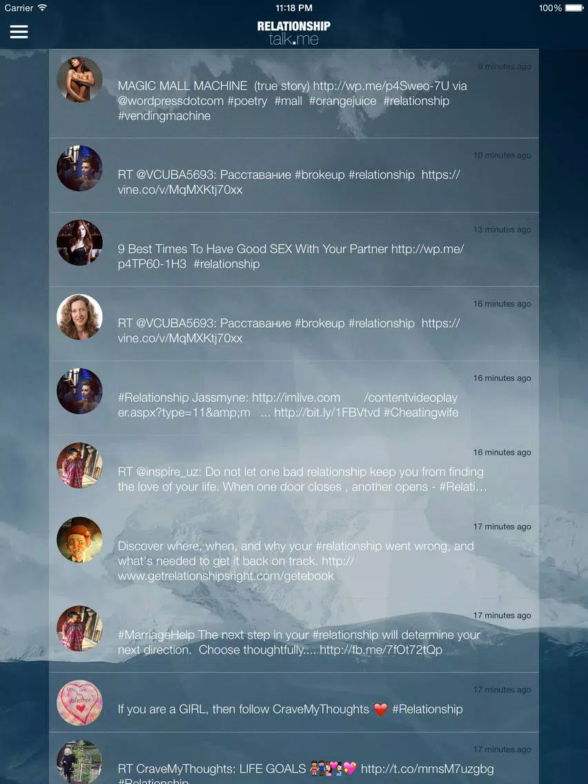 RelationshipTalk iPad  Screenshots