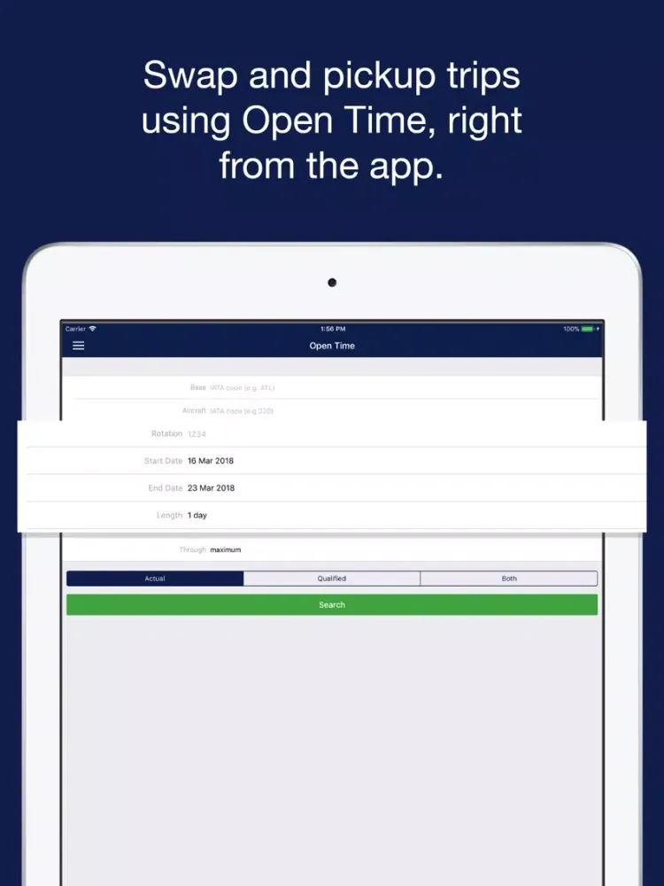 iCrew Mobile iPad  سکرین شاٹس