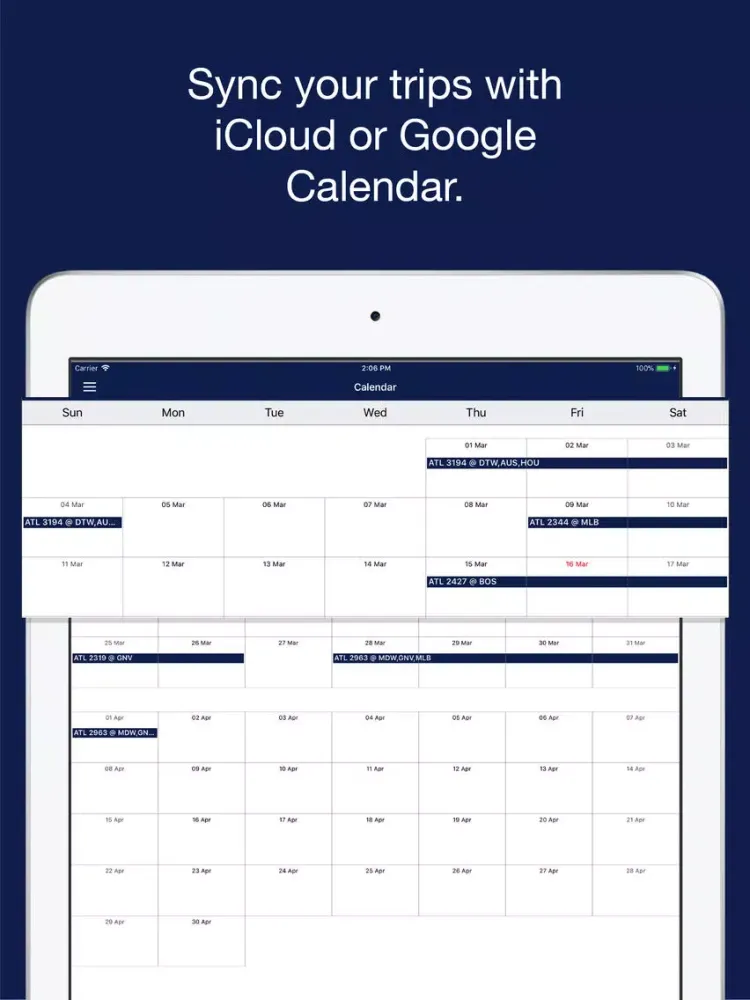 iCrew Mobile iPad  سکرین شاٹس