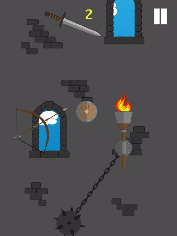 Tangkapan skrin Dungeon Climb iPad 