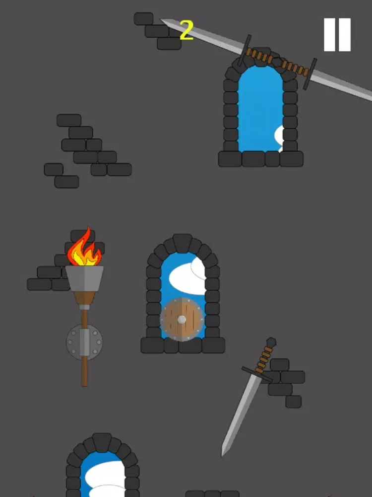 Tangkapan skrin Dungeon Climb iPad 