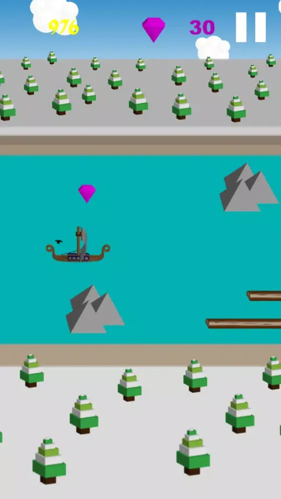 Capturas de tela do Viking Voyages - Endless Arcade Runner