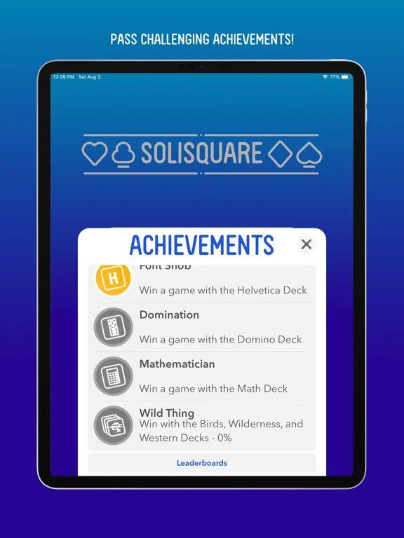 Solisquare iPad  スクリーンショット