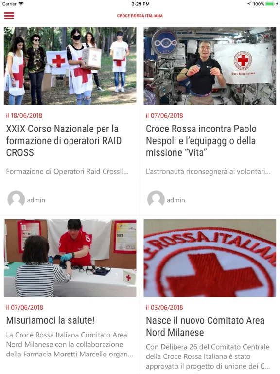 Croce Rossa Italiana ANM iPad  Screenshots