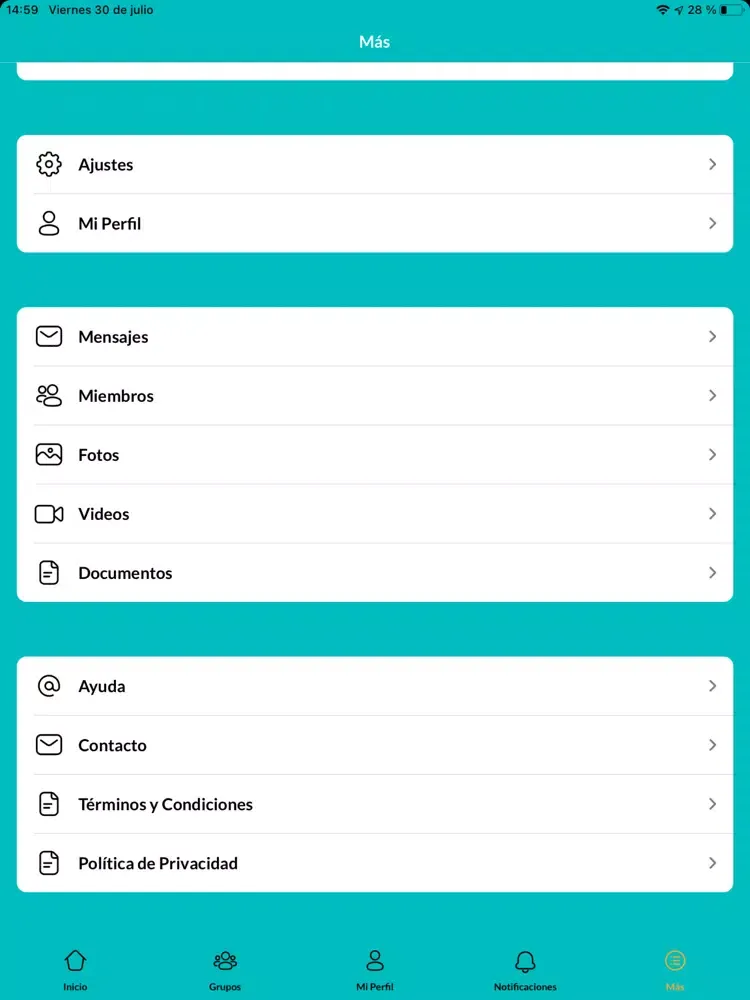 Tribu CSC iPad  Screenshots