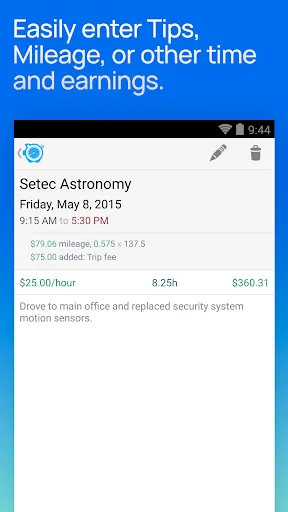 Hours Tracker Time Tracking Screenshots