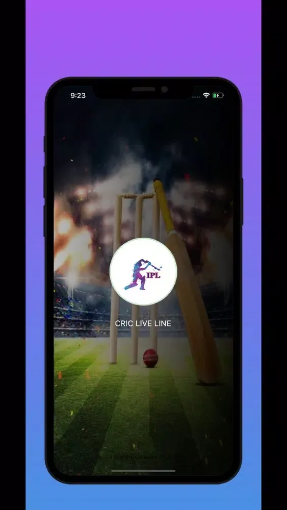 Captures d'écran de CRIC LIVE LINES