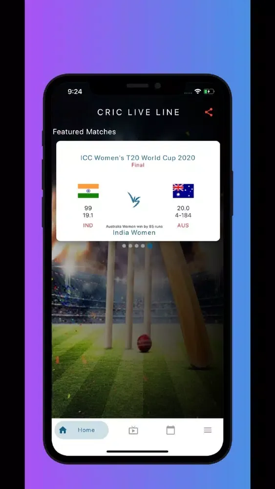 Captures d'écran de CRIC LIVE LINES