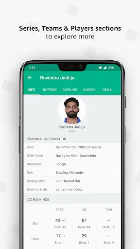 Cricbuzz - Live Cricket Scores Screenshots