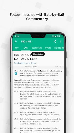 Cricbuzz - Live Cricket Scores Screenshots