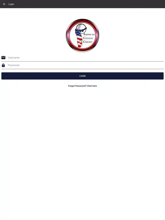 American College Cricket iPad  سکرین شاٹس