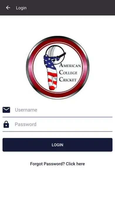American College Cricket سکرین شاٹس