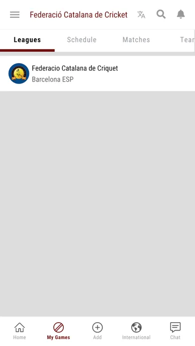 Federació Catalana de Cricket スクリーンショット