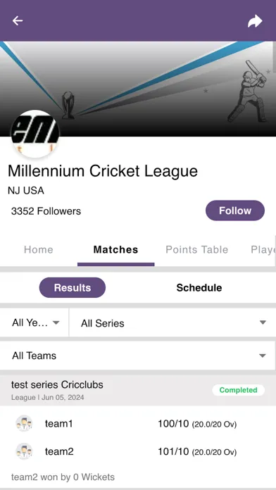 Millennium Cricket League Screenshots