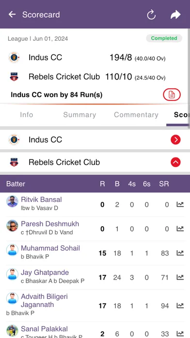 Millennium Cricket League Screenshots