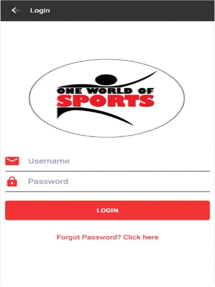 Oneworld Of Sports iPad  स्क्रीनशॉट