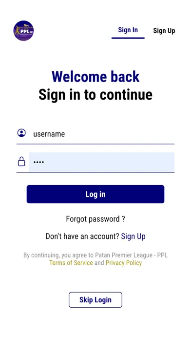 Zrzuty ekranu Patan Premier League PPL